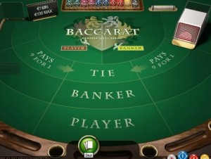 Baccarat taisykles